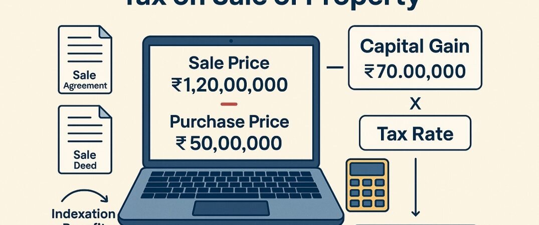 How to Calculate Capital Gains Tax on the Sale of a Property in India