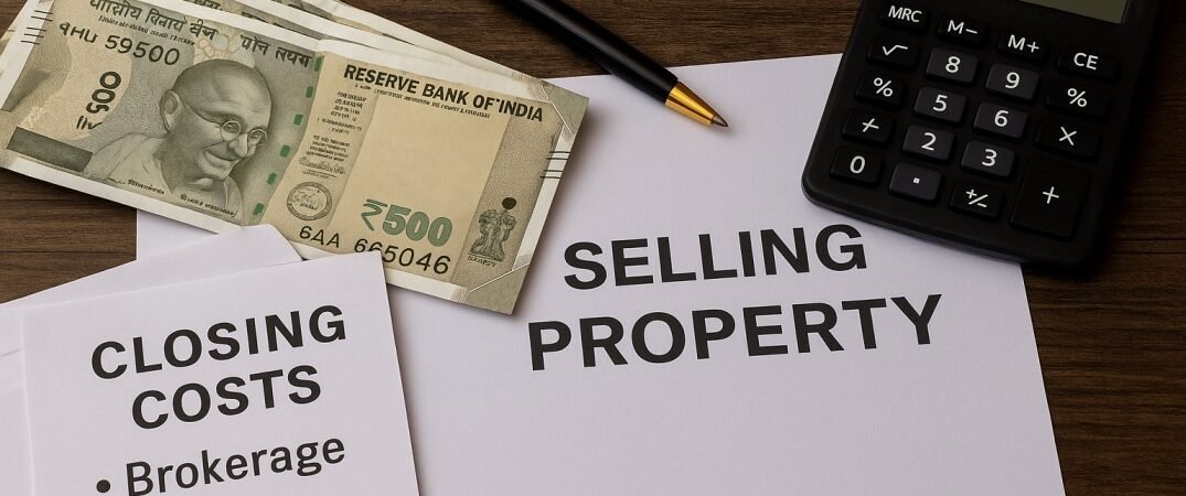 What Are the Costs Involved in Selling Property in India? (Brokerage, Registration Fees & More)