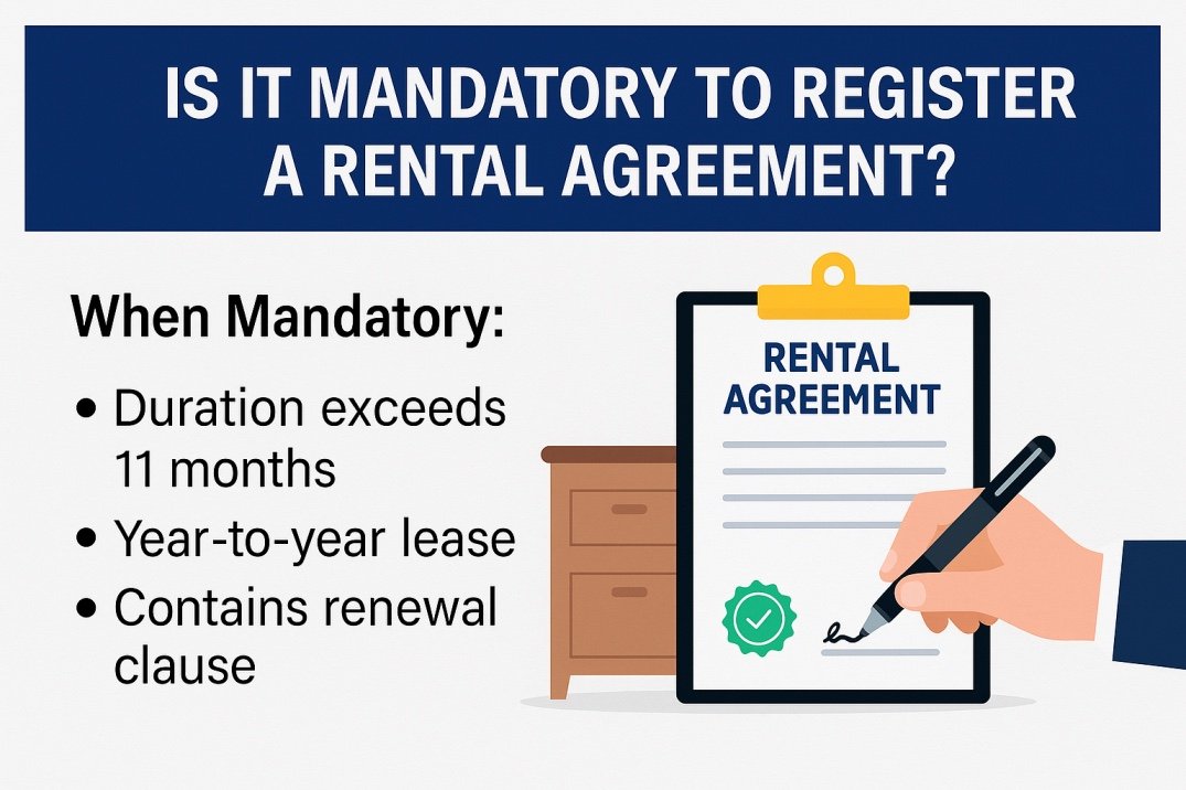 Is It Mandatory to Register a Rental Agreement in India? And How to Do It?