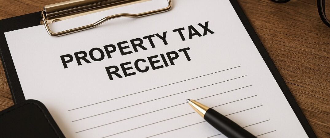 What Is a Property Tax Receipt? Why It’s Essential During Property Transactions