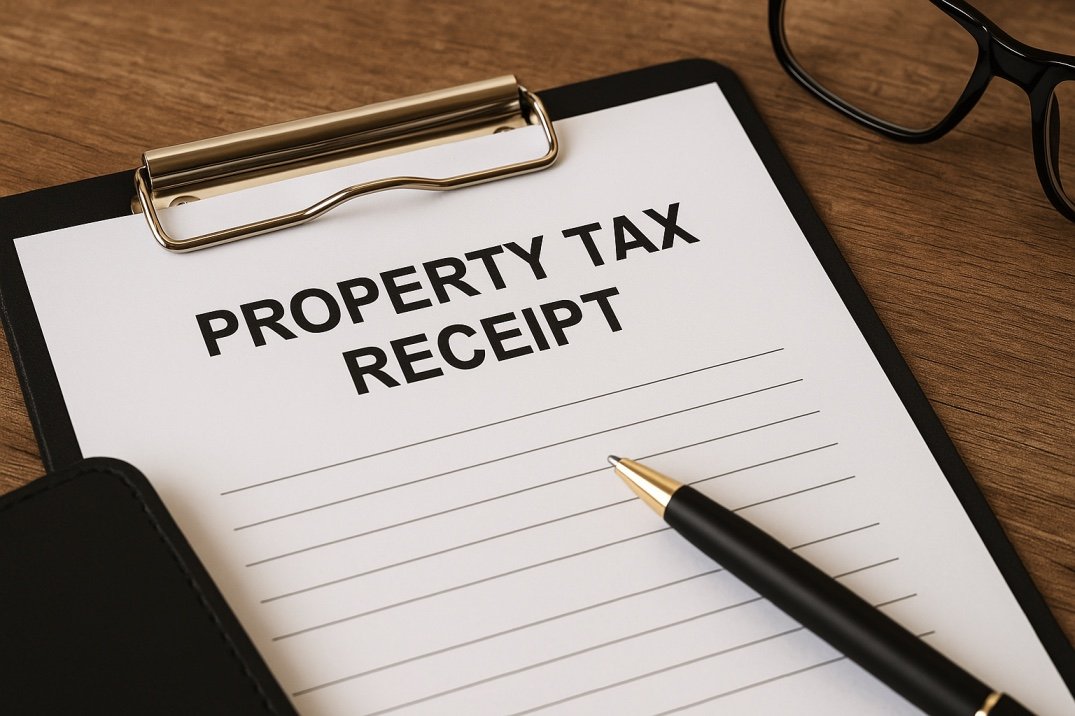 What Is a Property Tax Receipt? Why It’s Essential During Property Transactions